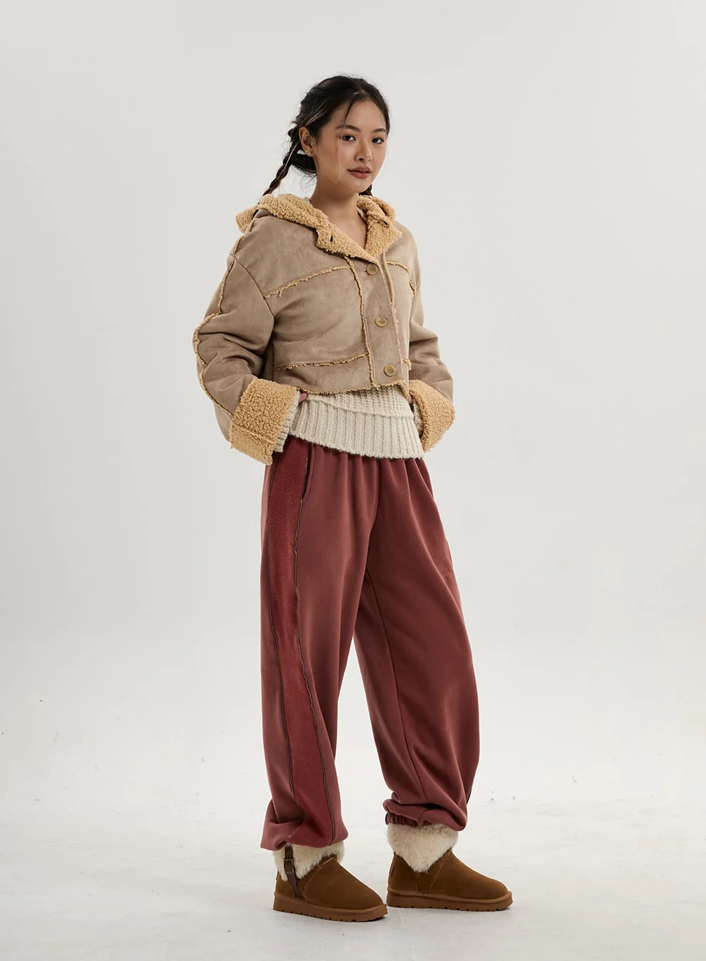 Wide Sweat Pants CN16 - Image 8