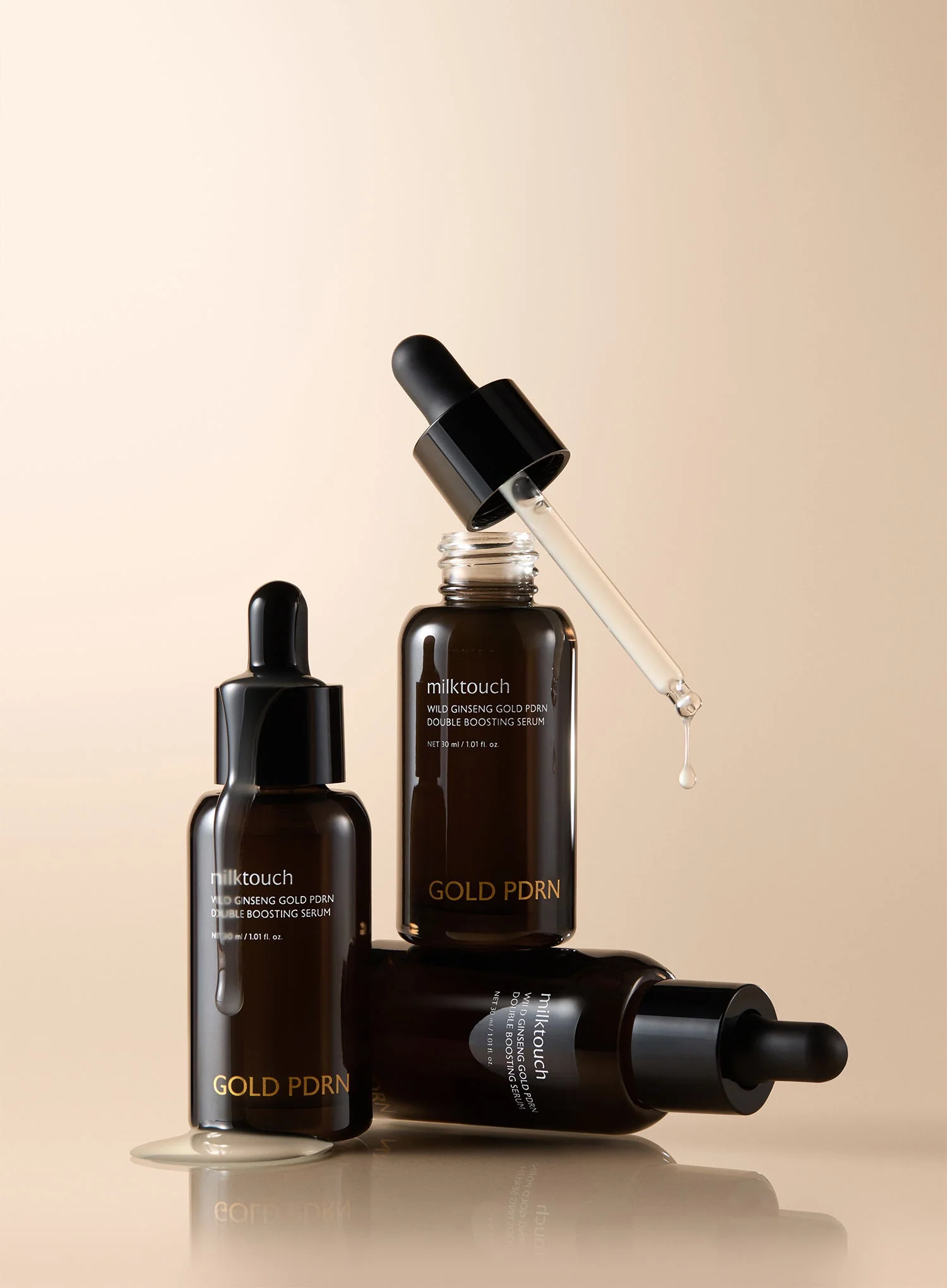 Wild Ginseng Gold PDRN Double Boosting Serum (30ml) - Image 4