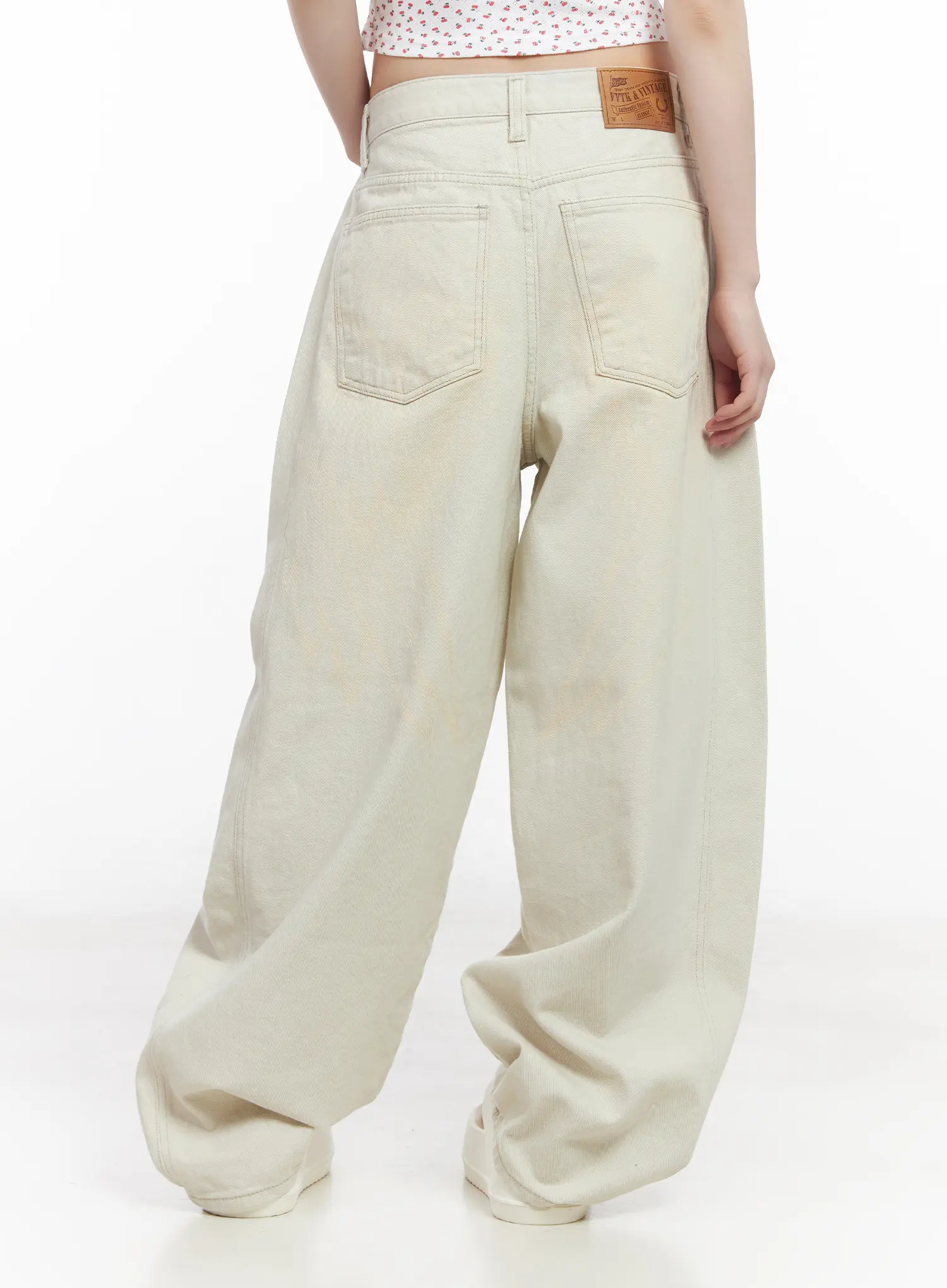 Wing Graphic Baggy Pants CM526 - Image 9