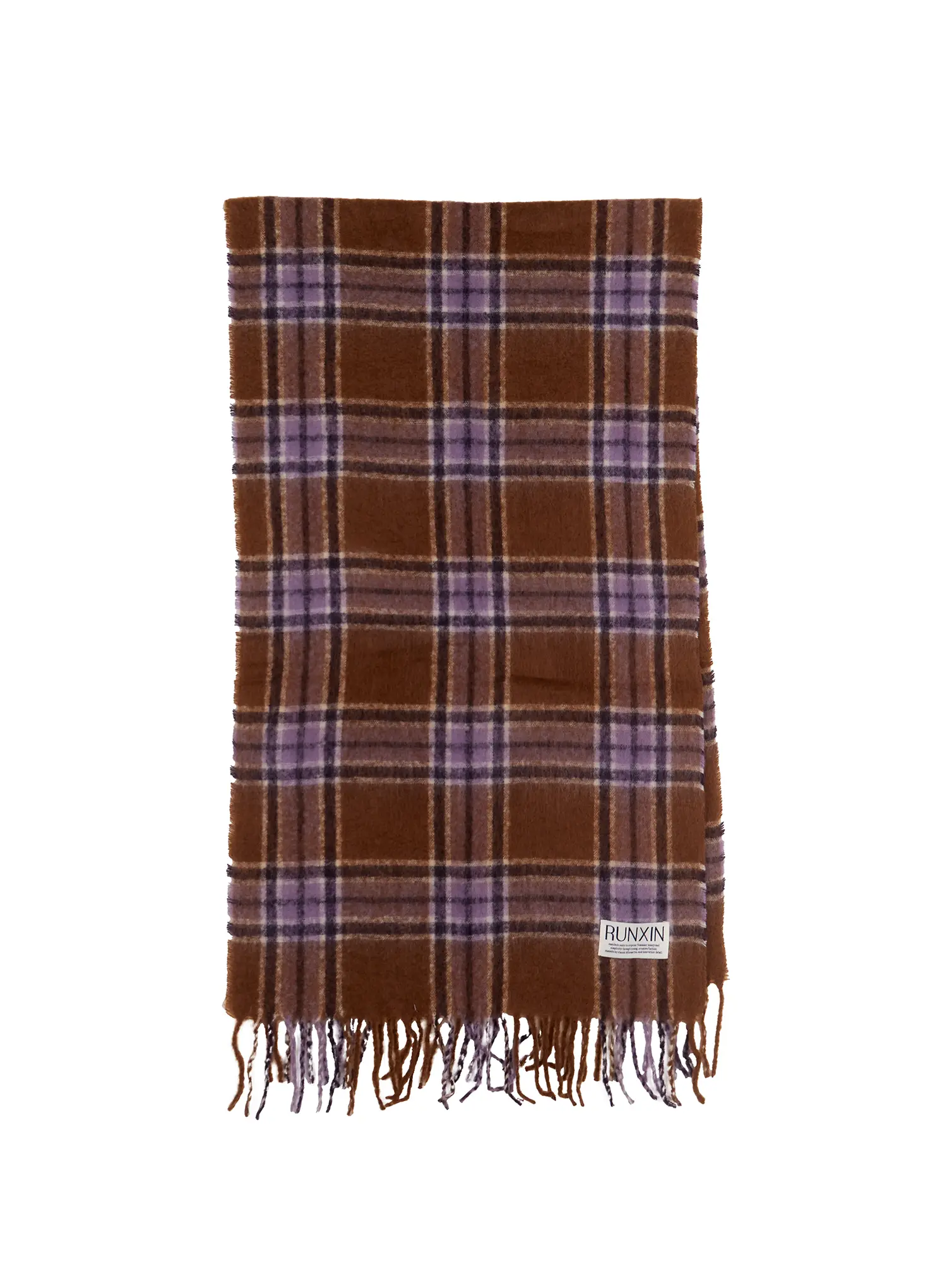 Winter Tartan Checkered Scarf IN510 - Image 8