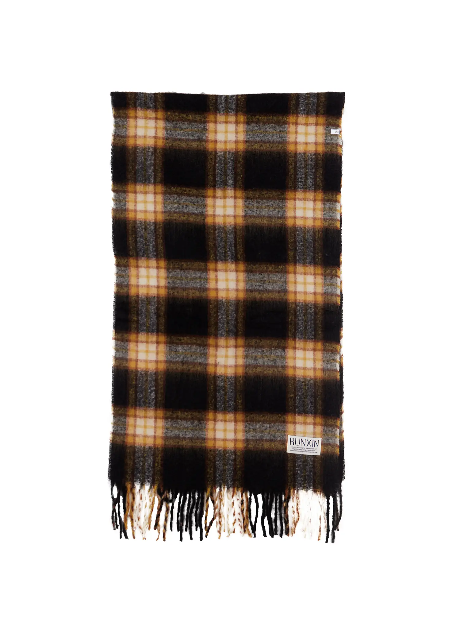 Winter Tartan Checkered Scarf IN510 - Image 9