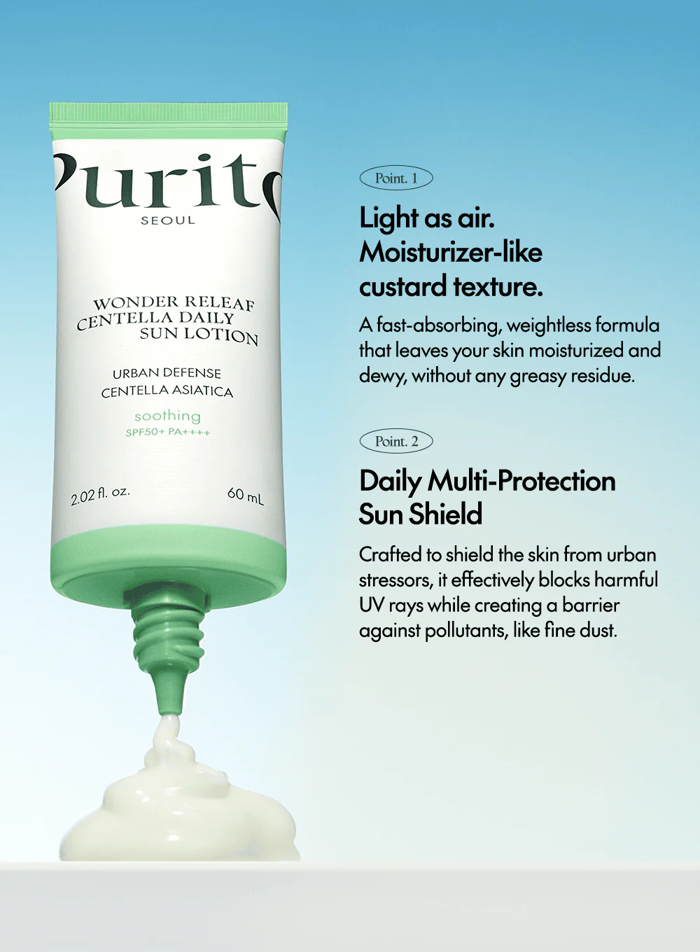 Wonder Releaf Centella Daily Sun Lotion (60ml) - Image 3