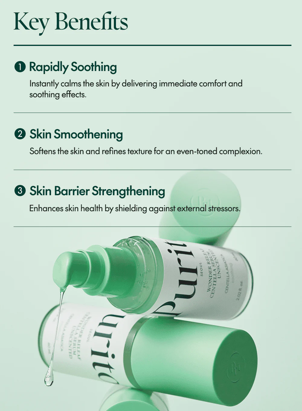 Wonder Releaf Centella Serum Unscented (60ml) - Image 5