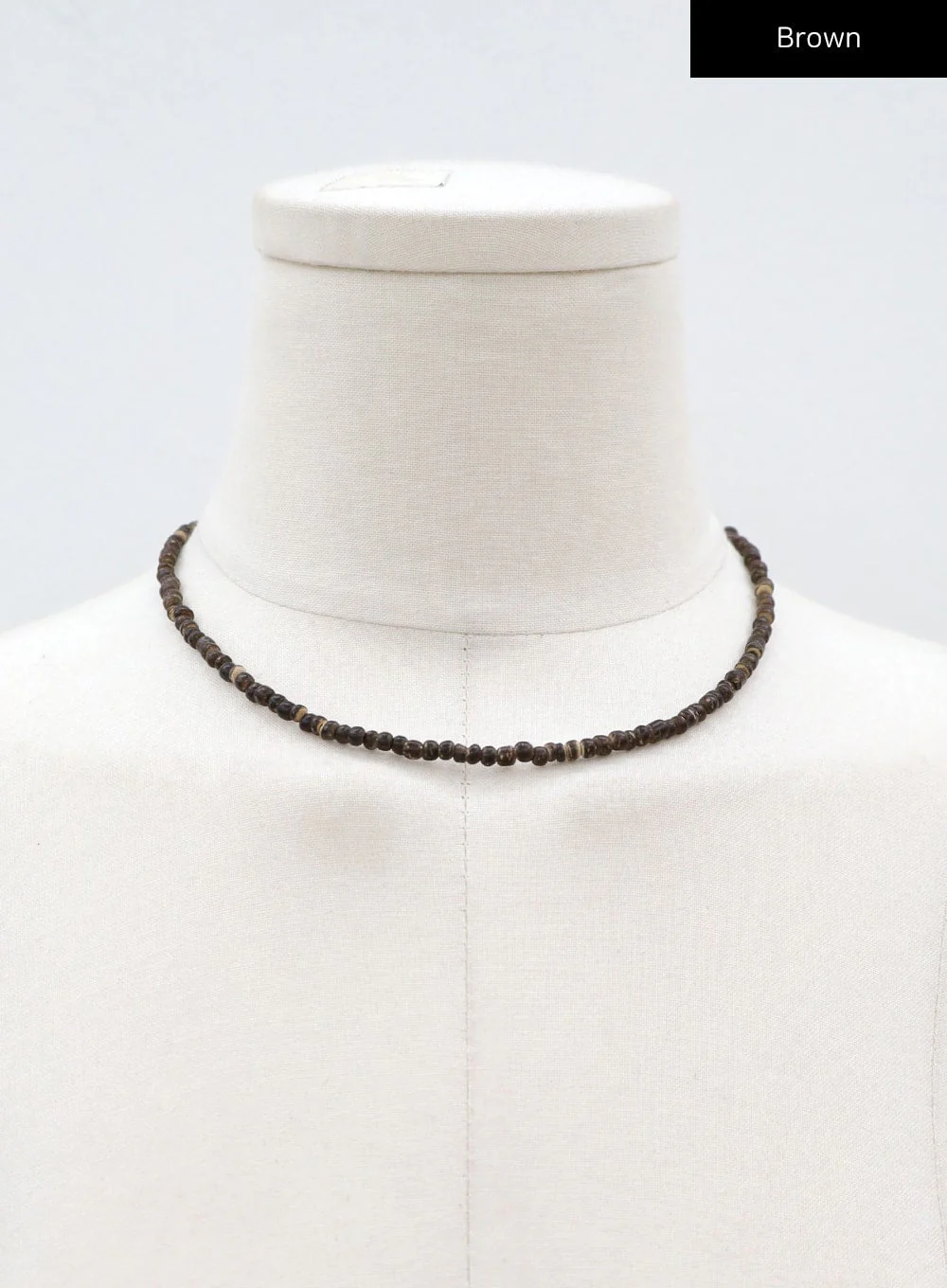 Wooden Beaded Necklace CJ22 - Image 6