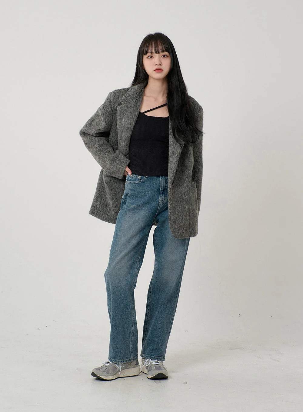 Wool Blend Jacket OD16 - Image 10