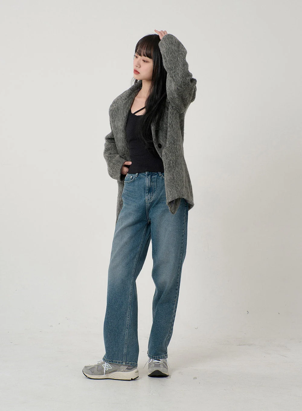 Wool Blend Jacket OD16 - Image 11