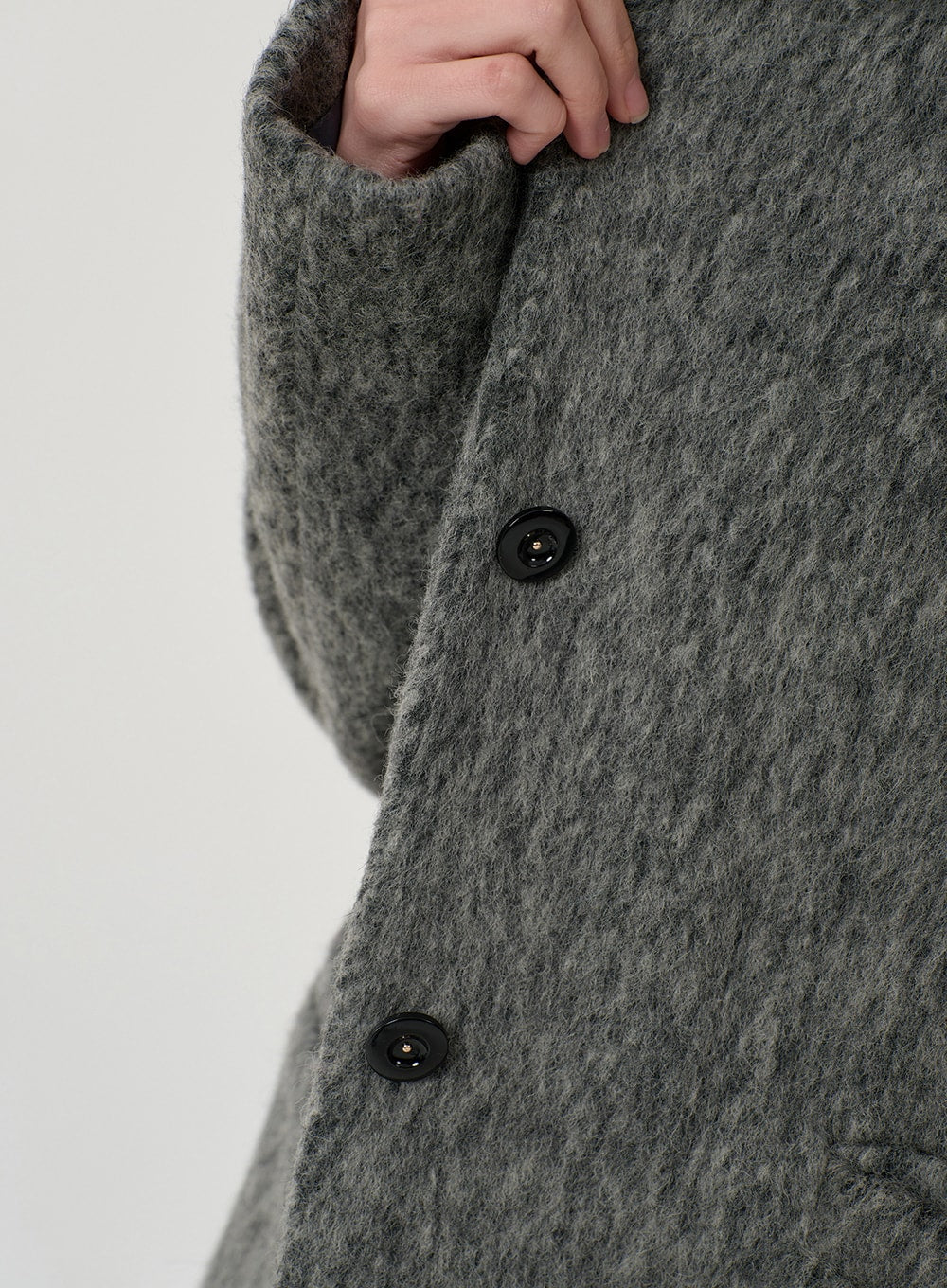 Wool Blend Jacket OD16 - Image 14