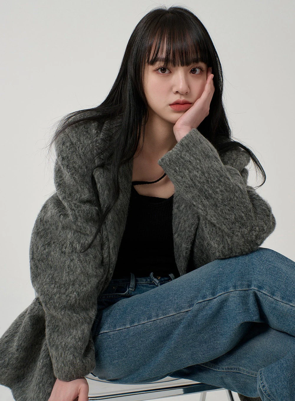 Wool Blend Jacket OD16 - Image 2