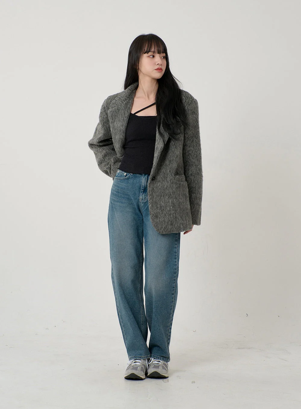 Wool Blend Jacket OD16 - Image 3