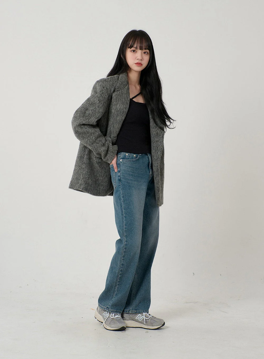 Wool Blend Jacket OD16 - Image 4