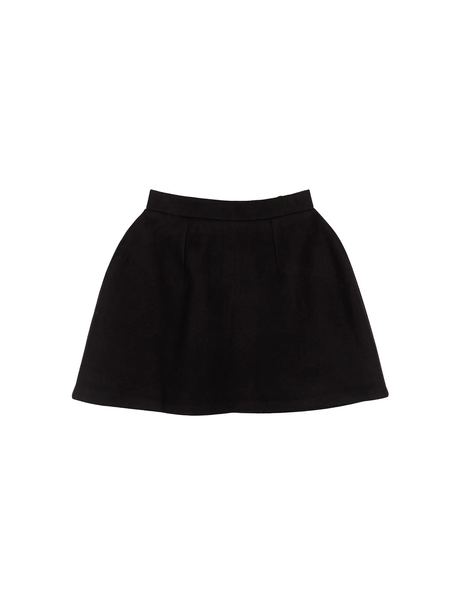 Wool-Blended A-Line Mini Skirt CN518 - Image 11