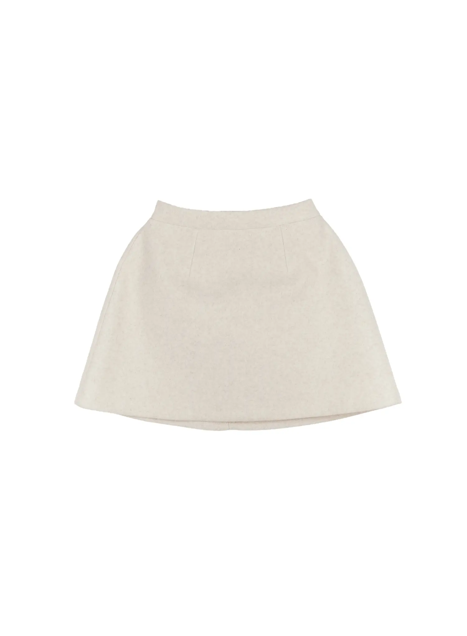 Wool-Blended A-Line Mini Skirt CN518 - Image 12