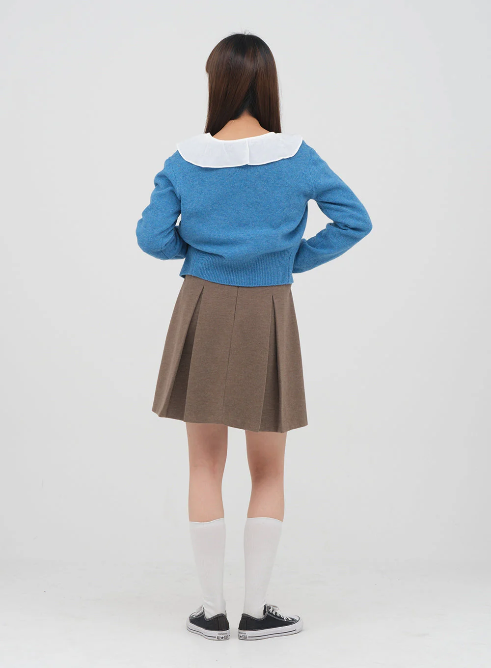 Wool Crop Cardigan F4 - Image 5