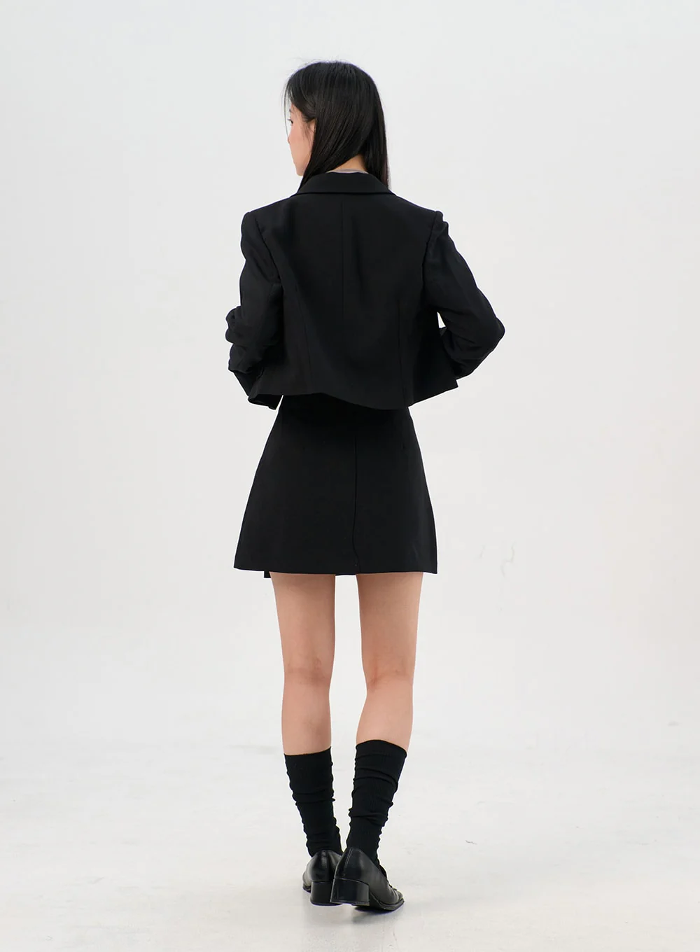 Wrap-Style Mini Skirt OG328 - Image 5