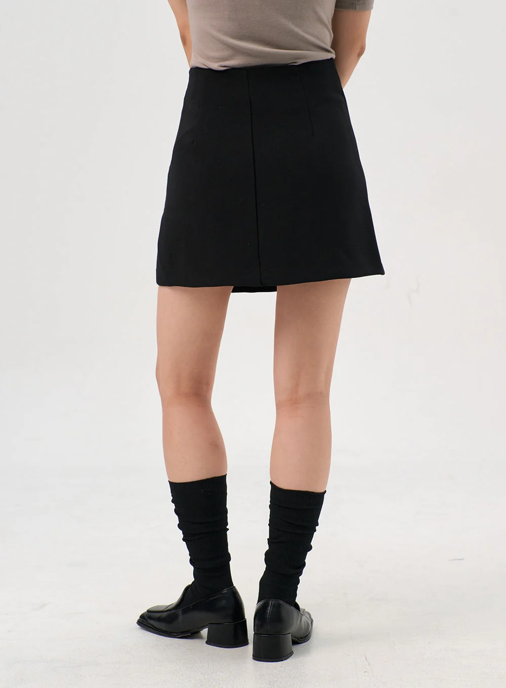Wrap-Style Mini Skirt OG328 - Image 7