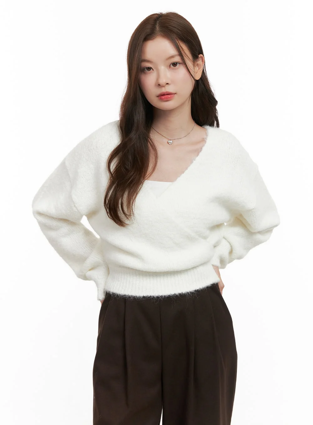 WrapMe Up V-Neck Sweater OD403 - Image 5