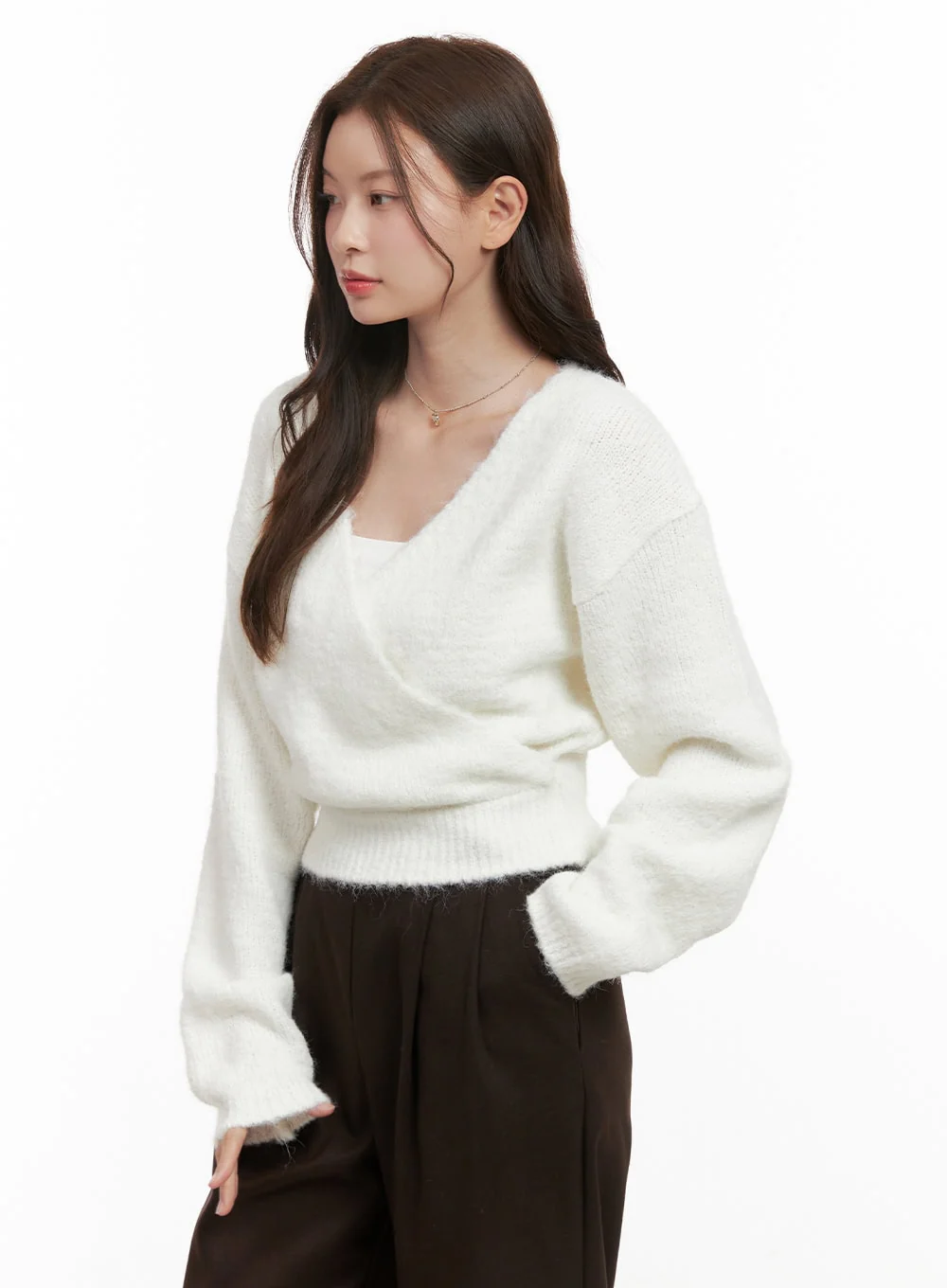 WrapMe Up V-Neck Sweater OD403 - Image 6