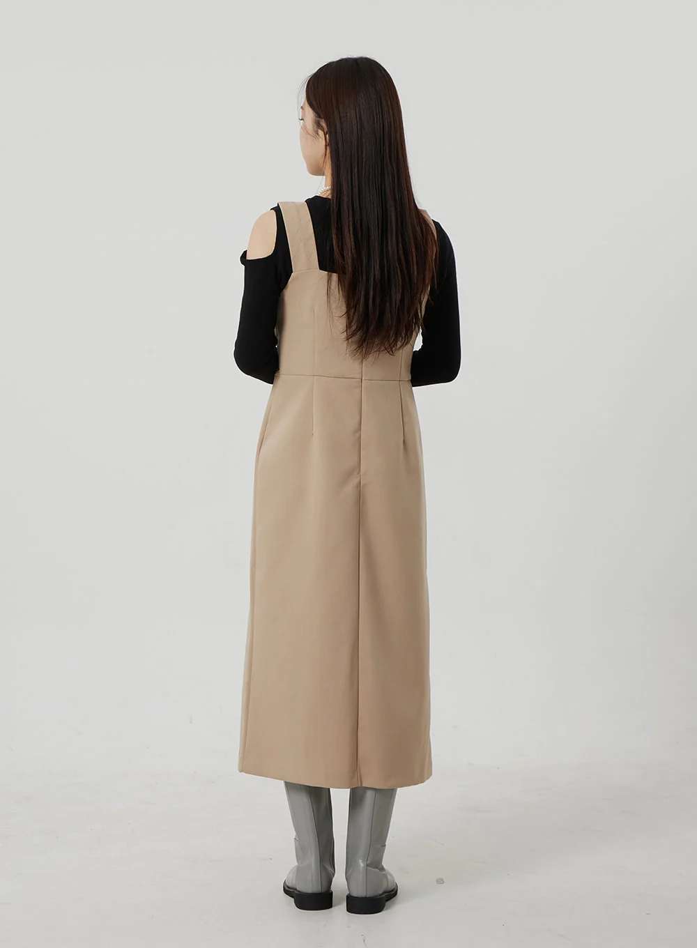 Wrapped Button Maxi Dress OF307 - Image 7
