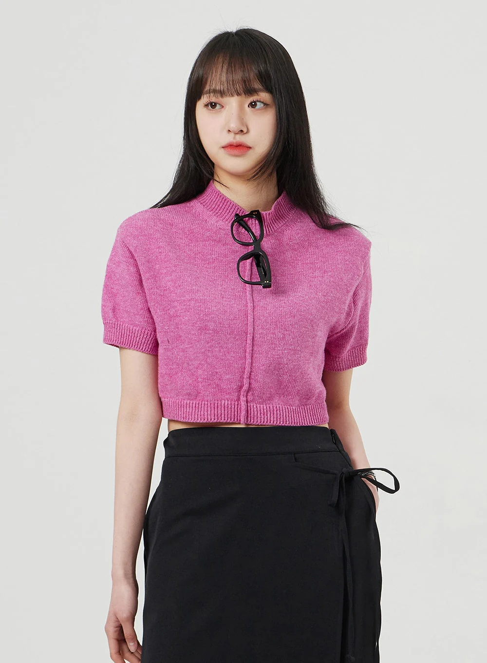 Wrapped Skirt Wide Leg Pants OF324 - Image 6