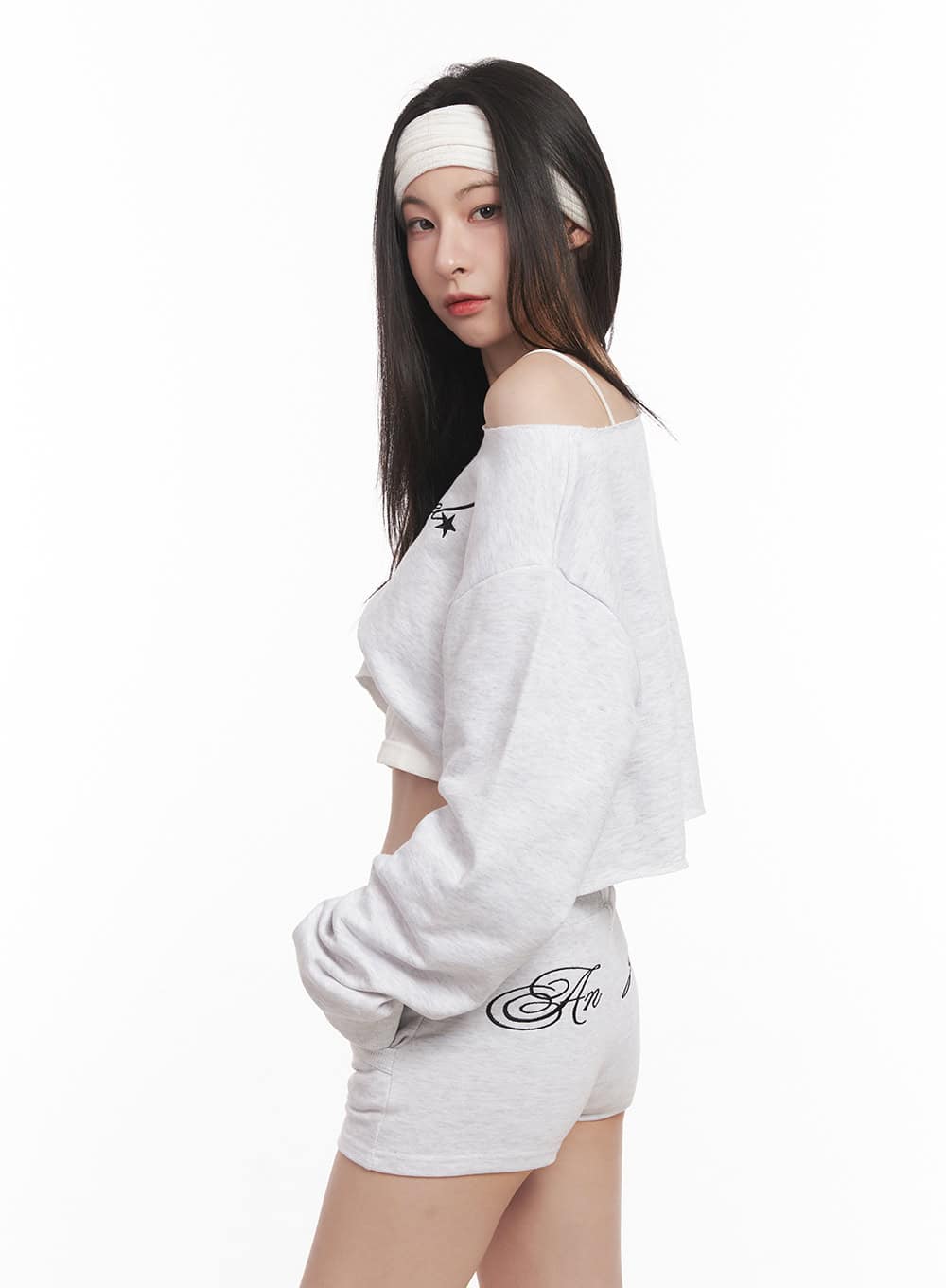 Wrinkled Cotton Headband CM518 - Image 2