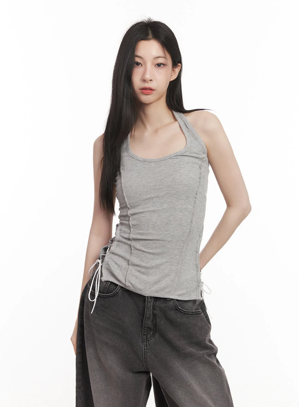 X-Strap Halter Tank Top CM518 - Image 12