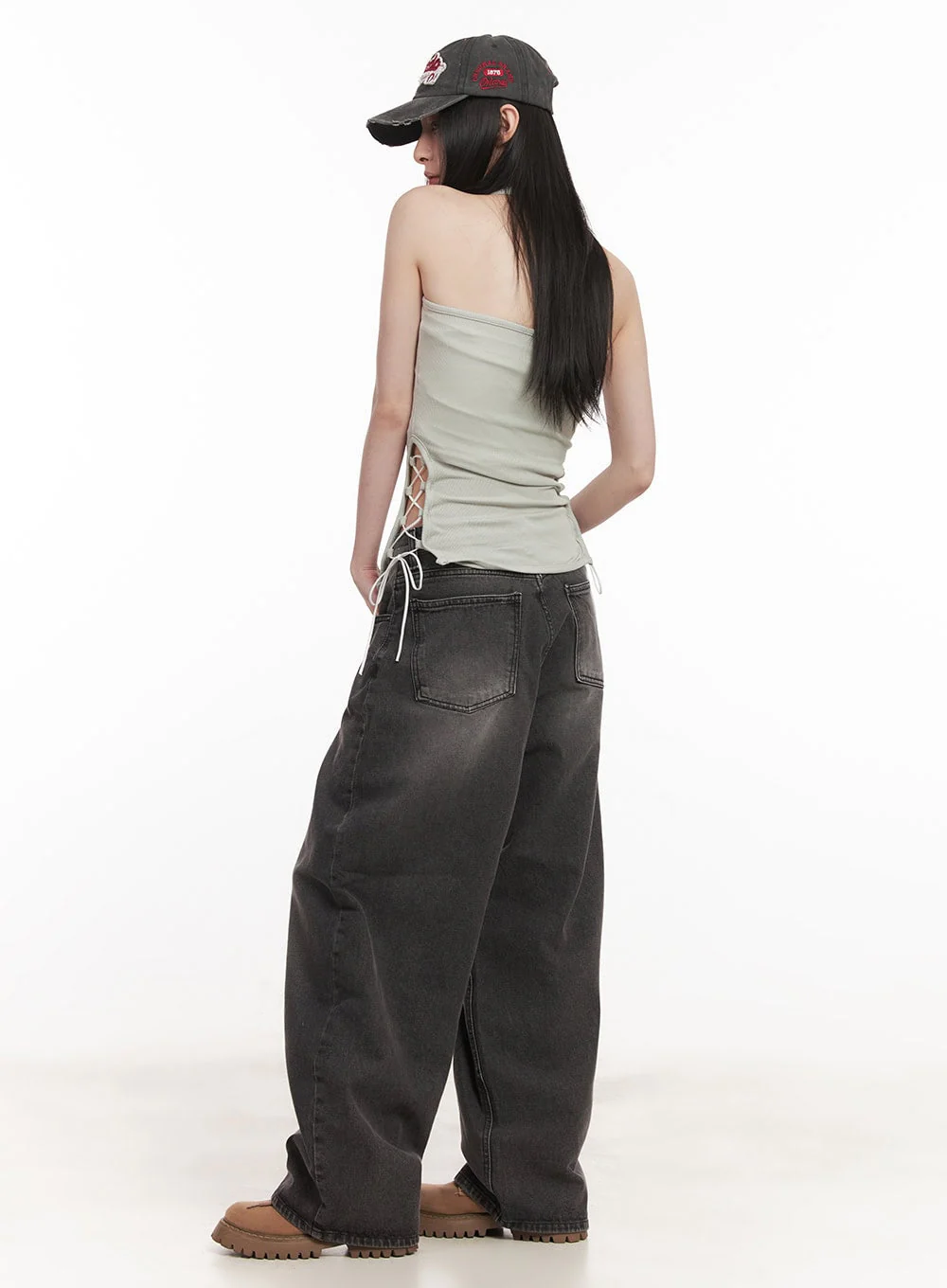 X-Strap Halter Tank Top CM518 - Image 3