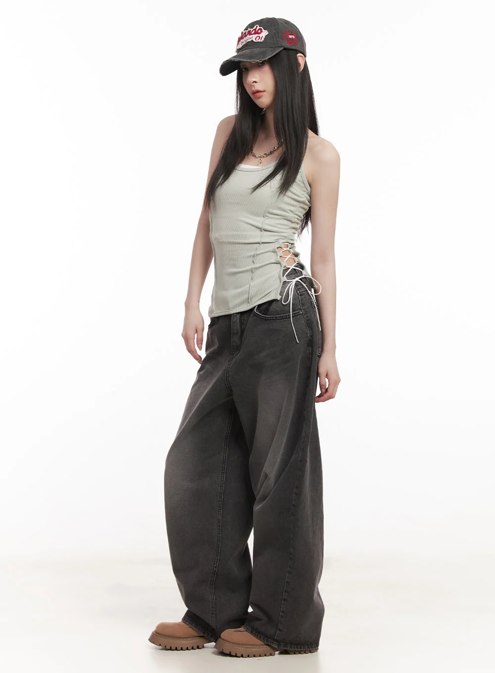 X-Strap Halter Tank Top CM518 - Image 5