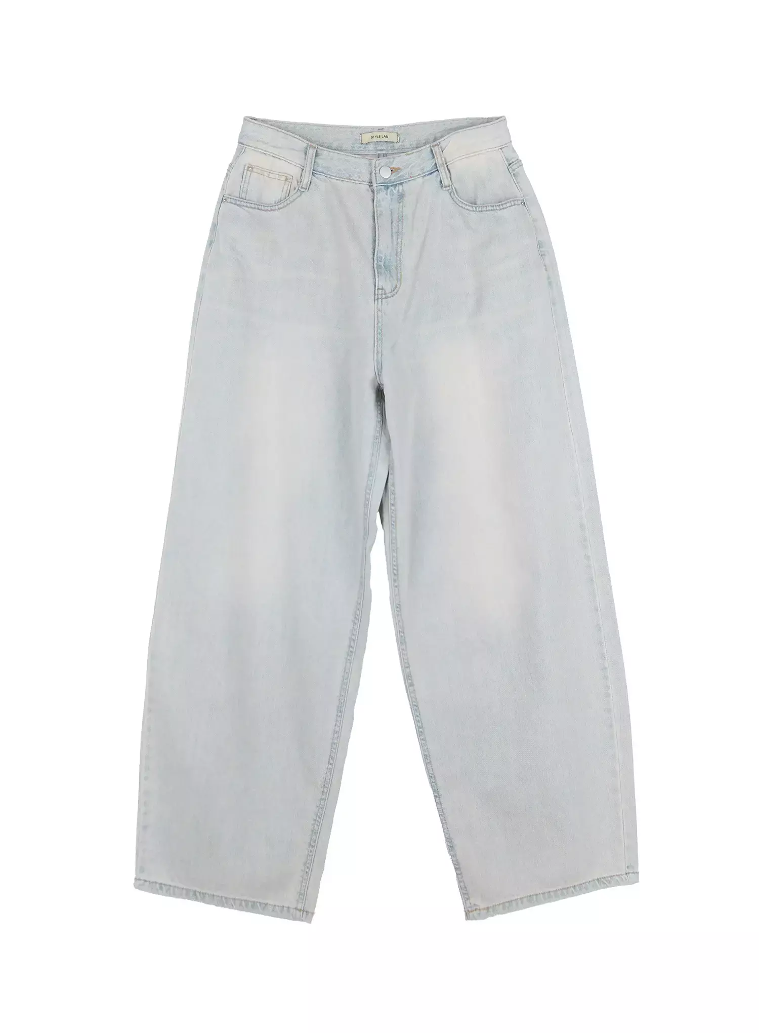 Xiaoting Vintage Style Wide-Leg Denim IL531 - Image 16