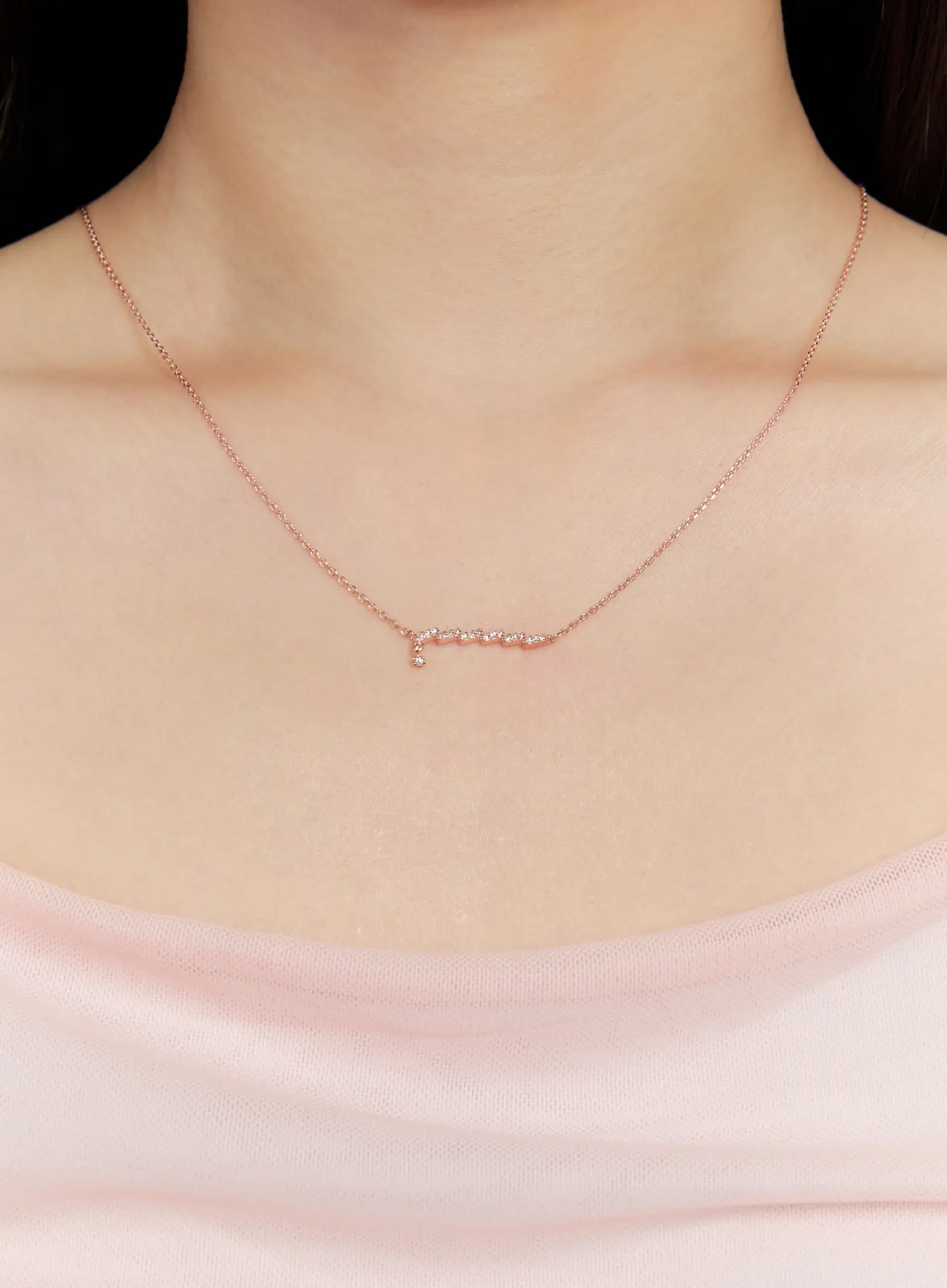Zig Loop Necklace IS517 - Image 3