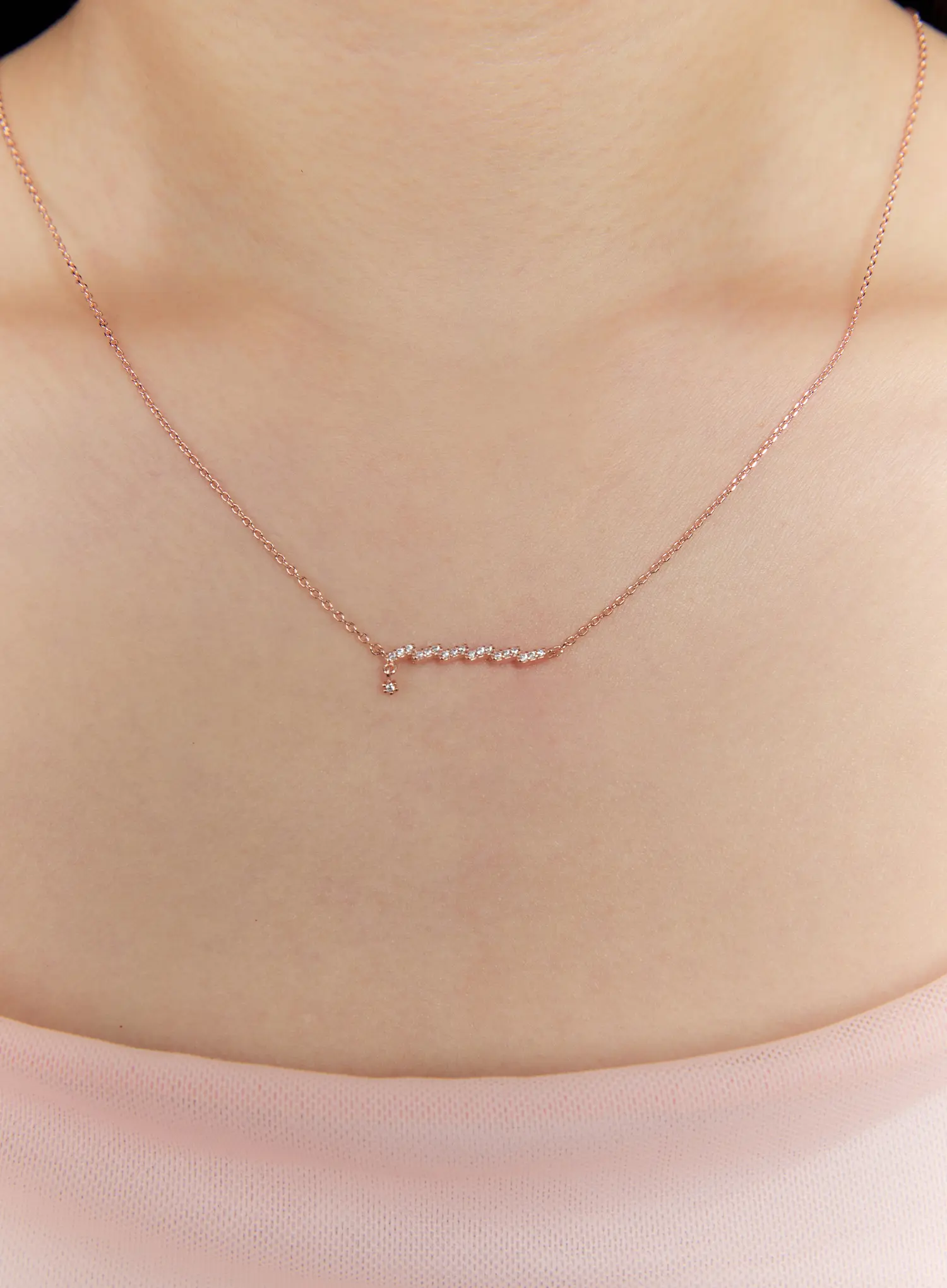 Zig Loop Necklace IS517 - Image 4