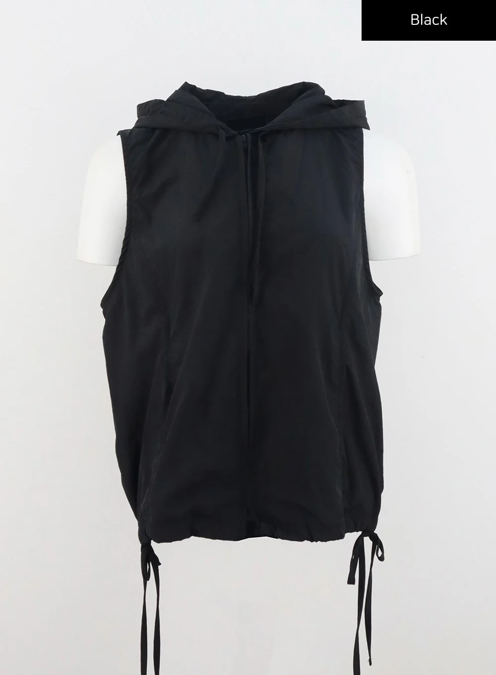 Zip-Up Vest Hoodie CU328 - Image 16