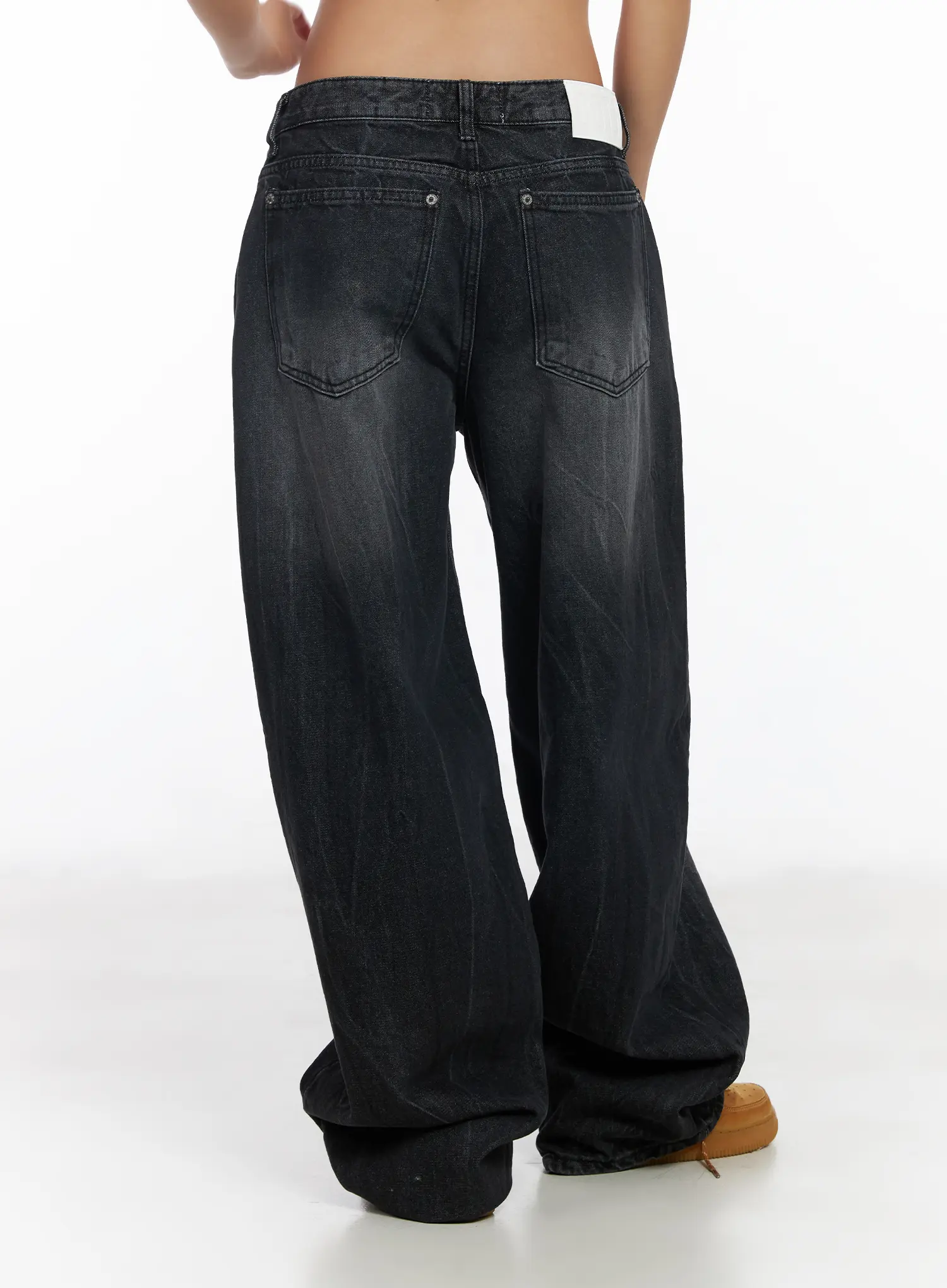 Zoraya Washed Low-Rise Baggy Jeans CM520 - Image 7