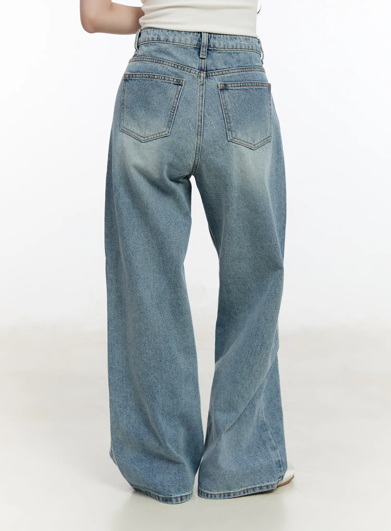 Zyla Classic Wide Leg Jeans CM505 - Image 7